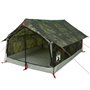 vidaXL Tente de camping 2 personnes camouflage imperméable