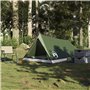 vidaXL Tente de camping 2 personnes vert olive imperméable