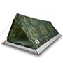 vidaXL Tente de camping 2 personnes camouflage imperméable