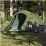 vidaXL Tente de camping tunnel 3 personnes vert olive imperméable