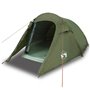 vidaXL Tente de camping tunnel 3 personnes vert olive imperméable