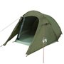 vidaXL Tente de camping tunnel 3 personnes vert olive imperméable