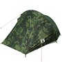 vidaXL Tente de camping tunnel 3 personnes camouflage imperméable