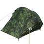 vidaXL Tente de camping tunnel 2 personnes camouflage imperméable