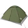 vidaXL Tente de camping à dôme 4 personnes vert olive imperméable