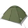 vidaXL Tente de camping à dôme 4 personnes vert olive imperméable