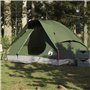 vidaXL Tente de camping à dôme 2 personnes vert olive imperméable