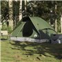 vidaXL Tente de camping à dôme 2 personnes vert olive imperméable