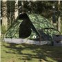 vidaXL Tente de camping à dôme 2 personnes camouflage imperméable