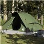 vidaXL Tente de camping à dôme 4 personnes vert olive imperméable