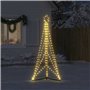 vidaXL Guirlande de sapin de Noël 363 LED blanc chaud 182 cm