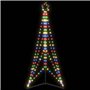 vidaXL Guirlande de sapin de Noël 363 LED colorées 182 cm