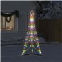 vidaXL Guirlande de sapin de Noël 363 LED colorées 182 cm