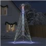 vidaXL Guirlande de sapin de Noël 615 LED colorées 404,5 cm