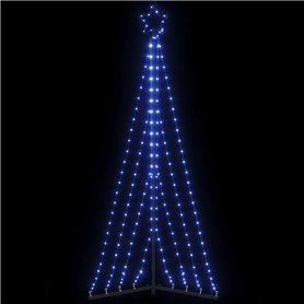 vidaXL Guirlande de sapin de Noël 339 LED bleu 187 cm