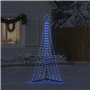 vidaXL Guirlande de sapin de Noël 339 LED bleu 187 cm