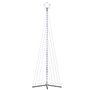 vidaXL Guirlande de sapin de Noël 495 LED blanc froid 300,5 cm