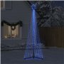 vidaXL Guirlande de sapin de Noël 495 LED bleu 300,5 cm