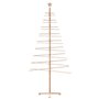 vidaXL Arbre de Noël en bois pour décoration 210 cm bois massif de pin