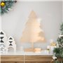 vidaXL Arbre de Noël en bois pour décoration 70 cm bois massif