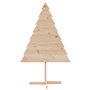 vidaXL Arbre de Noël en bois pour décoration 150 cm bois massif