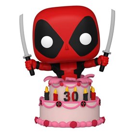 Figurine Pop! Deadpool (gâteau d'anniversaire)