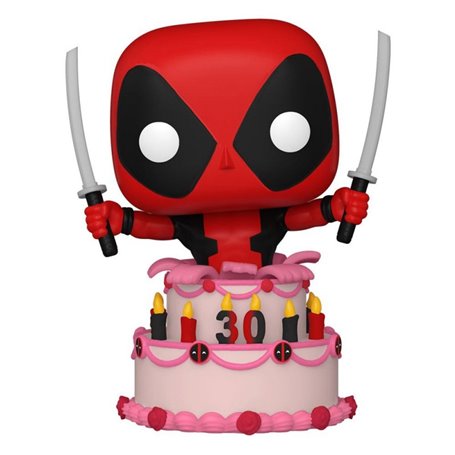 Figurine Pop! Deadpool (gâteau d'anniversaire)