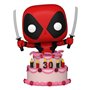 Figurine Pop! Deadpool (gâteau d'anniversaire)