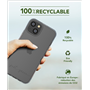 Coque iPhone 13 Infinia Transparente - 100% Plastique recyclé Just Green