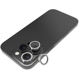 CAMERA RING ARGENT DIAMANT IPHONE 16 PRO/16 PRO MAX