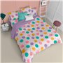 Housse de Couette HappyFriday Aware Funny faces Multicouleur 140 x 200 cm