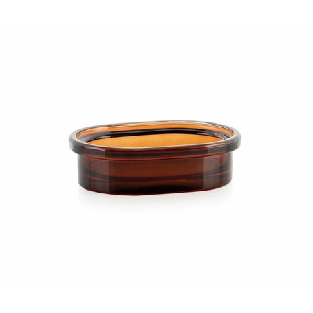 Porte-savon Alexandra House Living Marron Verre 9 x 3 x 13 cm