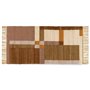 Tapis Alexandra House Living Marron 120 x 60 x 1 cm