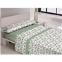 Jeu de draps Libela PIRINE LUARCA Vert Lit 1 persone