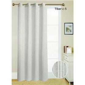 Rideau Hosteline TIBER Gris 140 x 260 cm