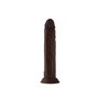 Gode réaliste Shaft MAHOGANY Silicone