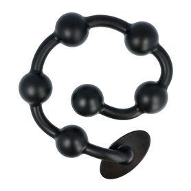 Boules Anales Virgite Silicone Noir