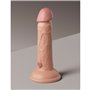 Gode réaliste Pipedream - King Cock Silicone Naturel