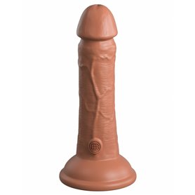 Gode réaliste Pipedream - King Cock Silicone Naturel