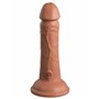 Gode réaliste Pipedream - King Cock Silicone Naturel