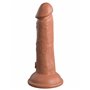 Gode réaliste Pipedream - King Cock Silicone Naturel