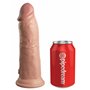 Gode réaliste Pipedream - King Cock Silicone Naturel