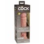 Gode réaliste Pipedream - King Cock Silicone Naturel