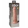 Gode réaliste Pipedream - King Cock Silicone Naturel