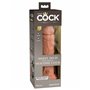 Gode réaliste Pipedream - King Cock Silicone Naturel