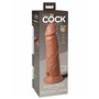 Gode réaliste Pipedream - King Cock Silicone Naturel