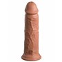 Gode réaliste Pipedream - King Cock Silicone Naturel