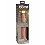 Gode réaliste Pipedream - King Cock Silicone Naturel