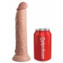 Gode réaliste Pipedream - King Cock Silicone Naturel