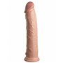 Gode réaliste Pipedream - King Cock Silicone Naturel